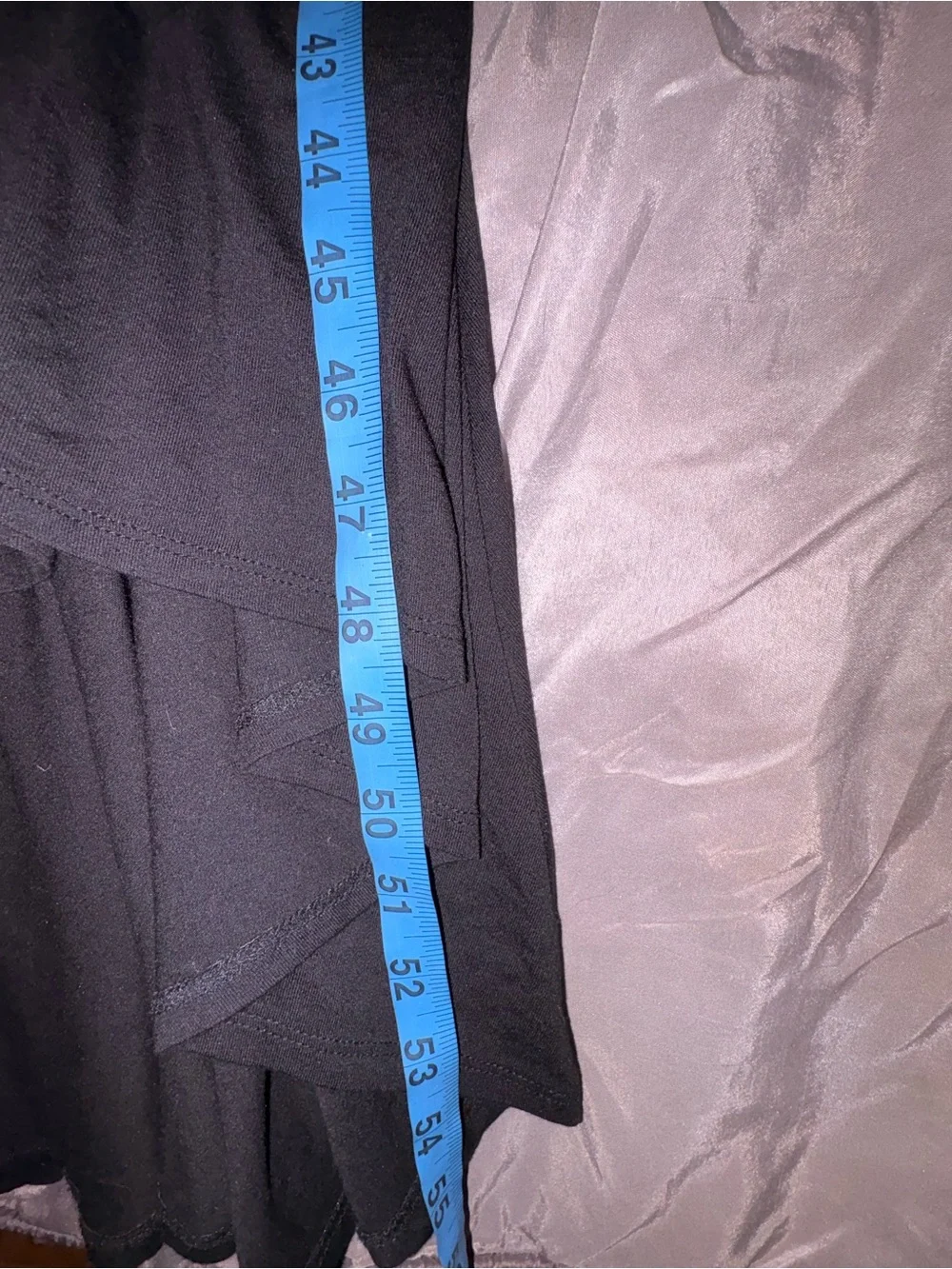 RARE Cynthia Rowley 2X Black Hi Lo Maxi with shelf bra, adjustable straps - Picture 10 of 11